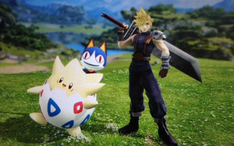 Illustration for article titled Final Fantasy VII, Retold With Smash Bros. Trophies